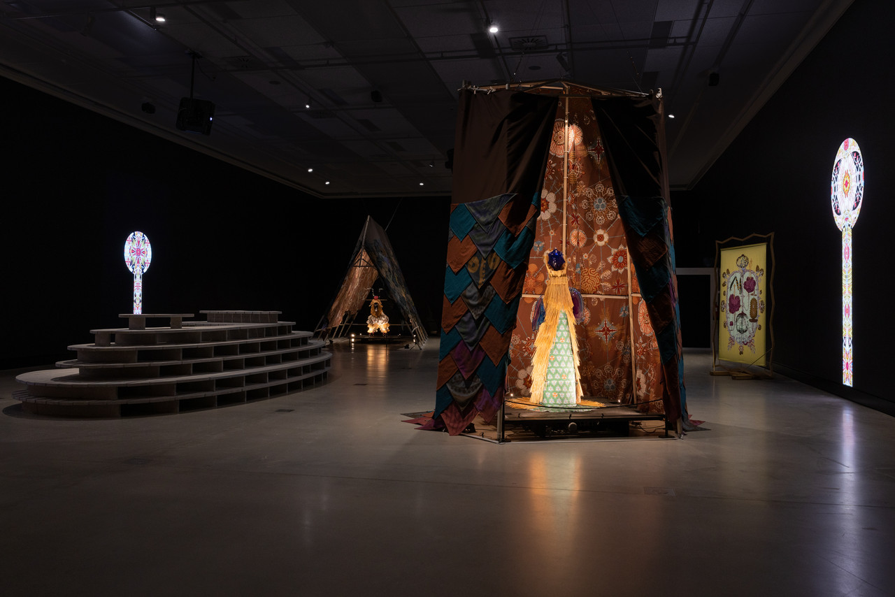 The exhibition Klaus Haapaniemi: Voyagers. Photo: Karoliina Redsven